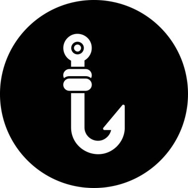 Web simge vektör çizim kanca