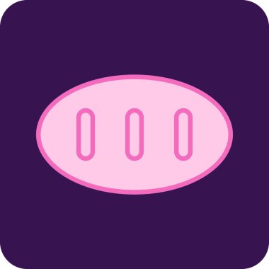 Fırın web simgesi vektör illüstrasyonu