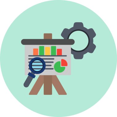 Basit Seo web tasarım simgesi