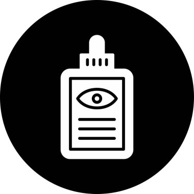 Göz Düşürücü simgesinin vektör çizimi