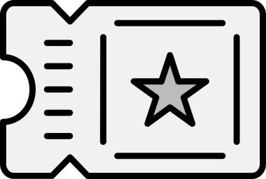 Taslak biçimdeki basit İndirim simgesi