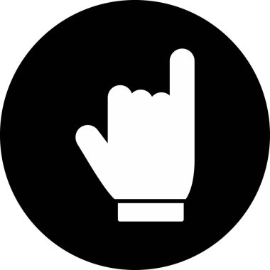 Beyaz Arkaplanda Simge Vektör İllüstrasyonuna Vaat Edin 