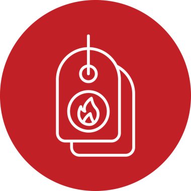 satış etiketi simgesi, vektör illüstrasyonu basit tasarım