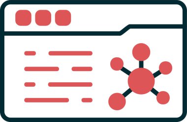 veri analiz simgesi vektör illüstrasyonu 