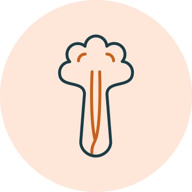 Brokoli web simgesi vektör çizimi
