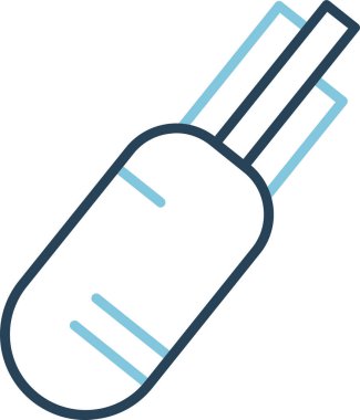 Daikon Turp Simgesi, Vektör Resimleri Beyaz Arkaplanda İzole Edildi 