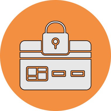 Çözülemeyen simge vektör illüstrasyon tasarımı