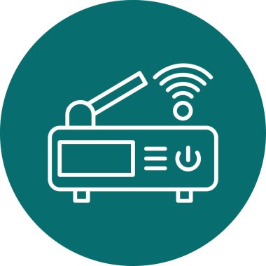 wifi simgesi, vektör illüstrasyon tasarımı