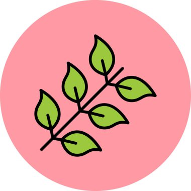 Demirhindi web simgesi vektör illüstrasyonu