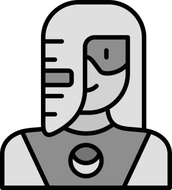 Süper kahraman ağ simgesi, vektör illüstrasyonu