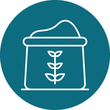 Un web simgesi, basit vektör illüstrasyonu