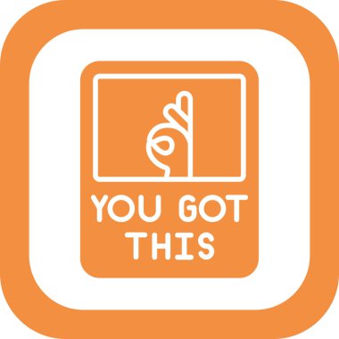 Simge vektör illüstrasyon tasarımı