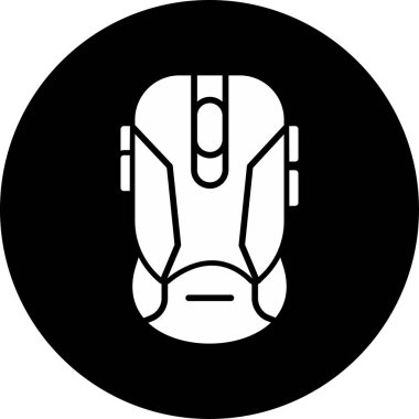 kablosuz fare ağ simgesi vektör çizimi