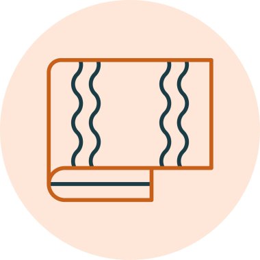 Battaniye ağ simgesi vektör illüstrasyonu