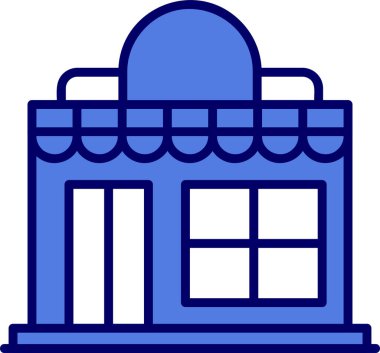 Atölye. Web simgesi basit illüstrasyon