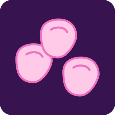 Besin zengini nohut ikonu sağlıklı, bitkisel protein seçimini vurguluyor