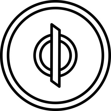 Boş simge vektör illüstrasyon tasarımı