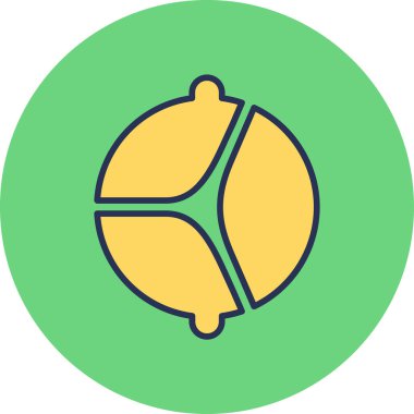 Aort kapakçığı. Web simgesi basit illüstrasyon