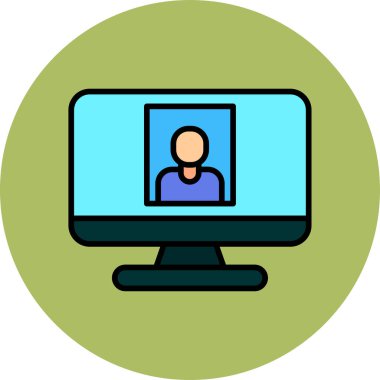 oyun simgesi vektör çizimi