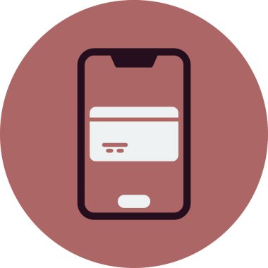 Ödeme Servis simgesi düz stil