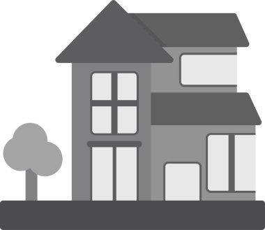 kır evi ikonu vektör illüstrasyonuName