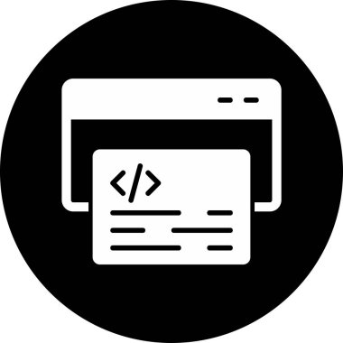 dosya biçimi HTML simgesi, vektör illüstrasyonu