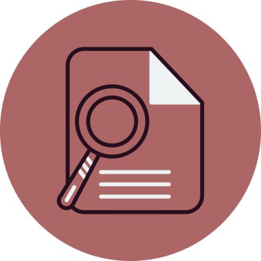 Veri Analizi işi ve finans ikonu vektör illüstrasyonuName