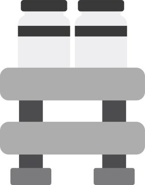 Kutu. Web simgesi basit illüstrasyon