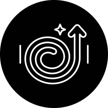 Basit ok simgesi vektör illüstrasyonu