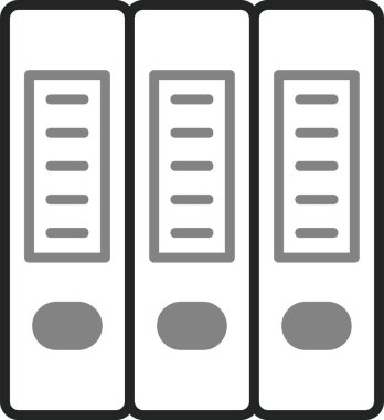 Kullanışlı bilgi içeren dizinler kümesi, basit vektör tasarımı 
