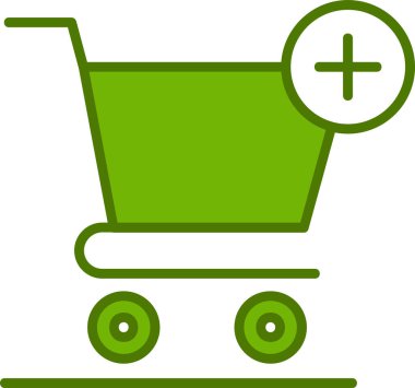 Web simgesi satın al, vektör illüstrasyonu