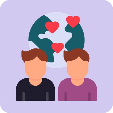 Çatallaşma. Web simgesi basit illüstrasyon