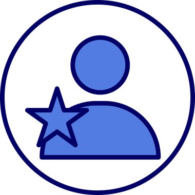 Popüler. Web simgesi basit illüstrasyon