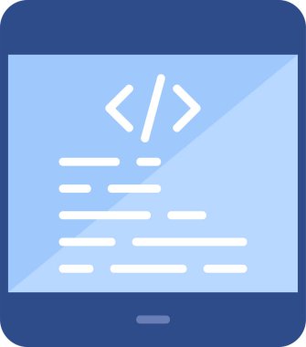 tablet simgesi, vektör illüstrasyonu