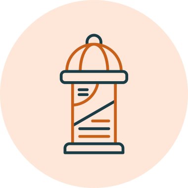  Direk. Web simgesi basit illüstrasyon