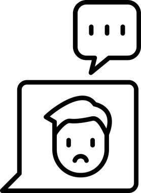 Irkçı Web simgesi vektör illüstrasyonu