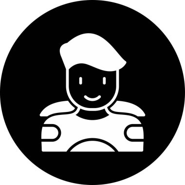 Süper kahraman ağ simgesi, vektör illüstrasyonu