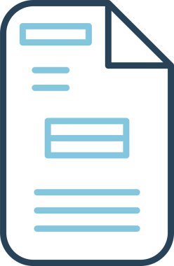 Planlayıcı. Web simgesi basit tasarım