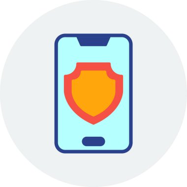 Moda biçimi izole edilmiş arka planda Vpn simgesi