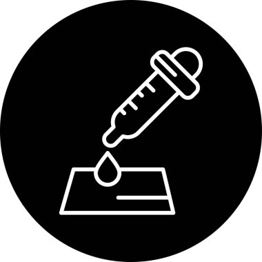 Göz Düşürücü simgesinin vektör çizimi