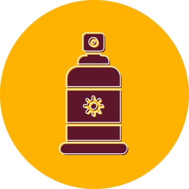 Hata Spreyi Web simgesi vektör illüstrasyonu