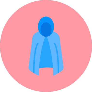 Görünmez Görünmez Görünmezlik simgesi, vektör illüstrasyonu basit tasarım