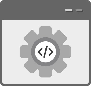 Kod İyileştirme simgesi vektör illüstrasyonu