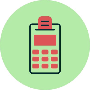 El simgesini kaydır. vektör illüstrasyonu