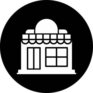 Atölye. Web simgesi basit illüstrasyon