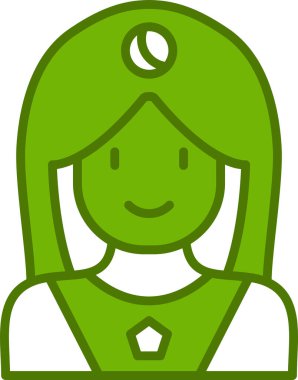 Süper kahraman ağ simgesi, vektör illüstrasyonu