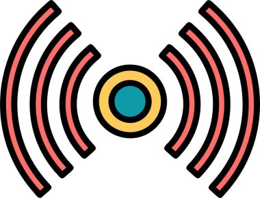 wifi simgesi, vektör illüstrasyon tasarımı
