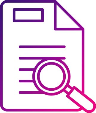 Basit Denetim simgesi. vektör illüstrasyonu