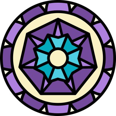 mandala tasarımı, web basit illüstrasyonu