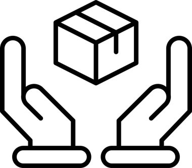 ürün web simgesi vektör illüstrasyonu